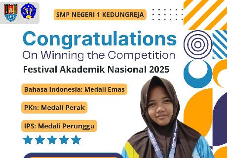 Ananda ANINDITHA Peraih 3 Medali Festifal Akademik NAsional